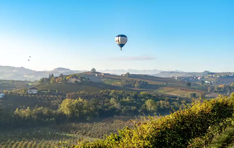 La vista dal giardino