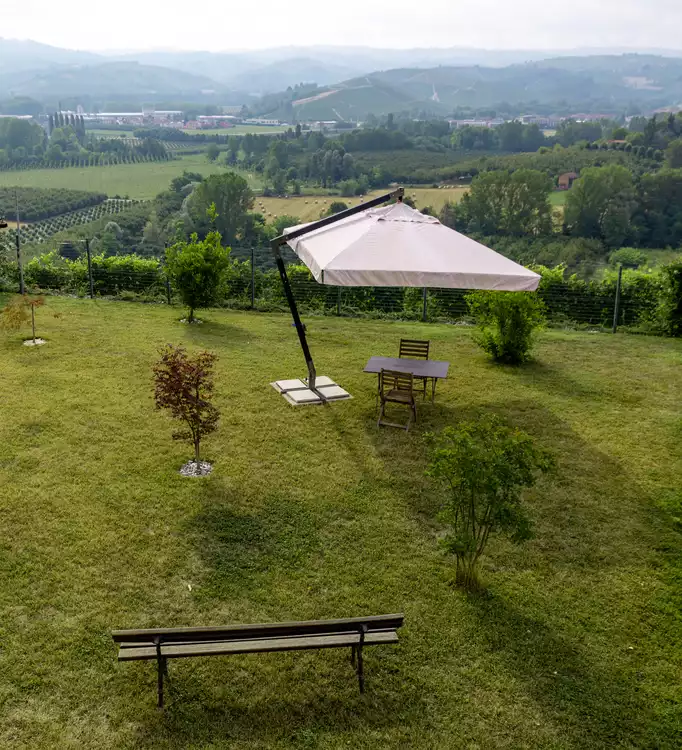 Il giardino a disposizione degli ospiti